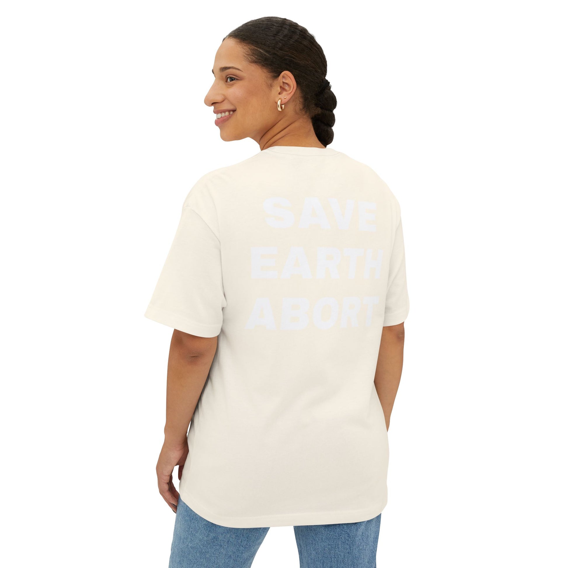 SAVE EARTH WHITE