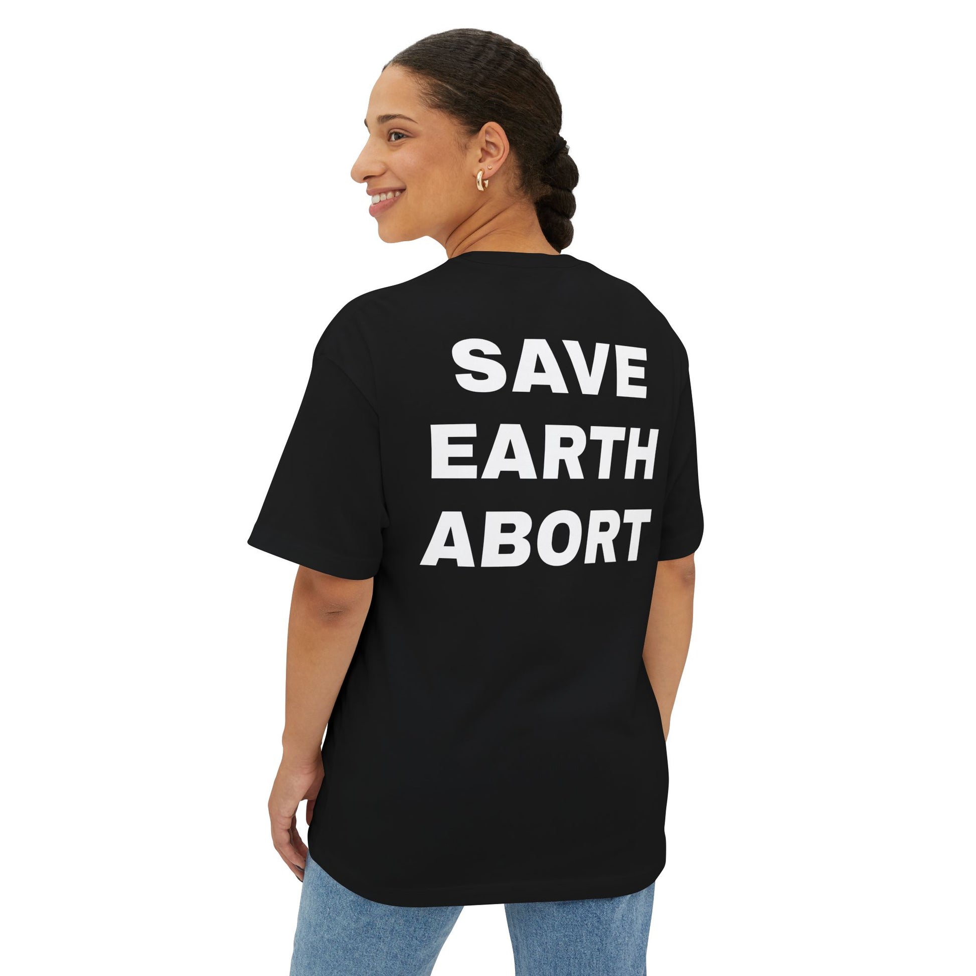 SAVE EARTH WHITE