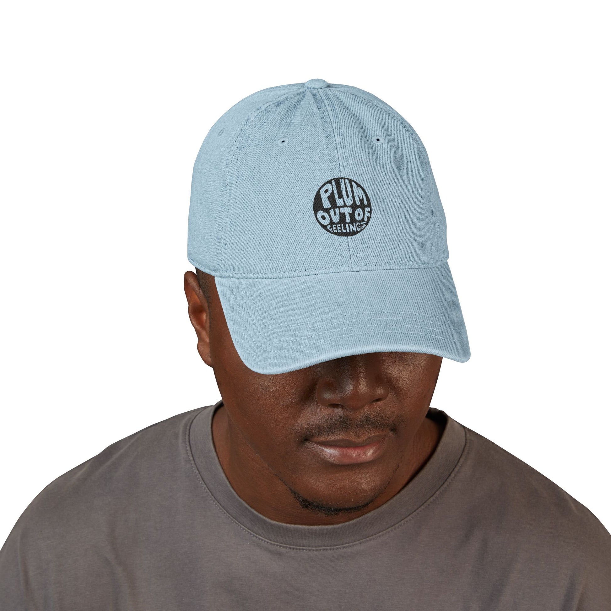 Embroidered POOF circle logo